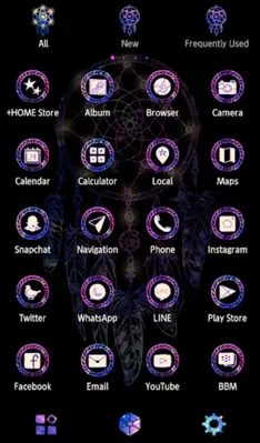 Galaxy Dreamcatcher Theme android App screenshot 2